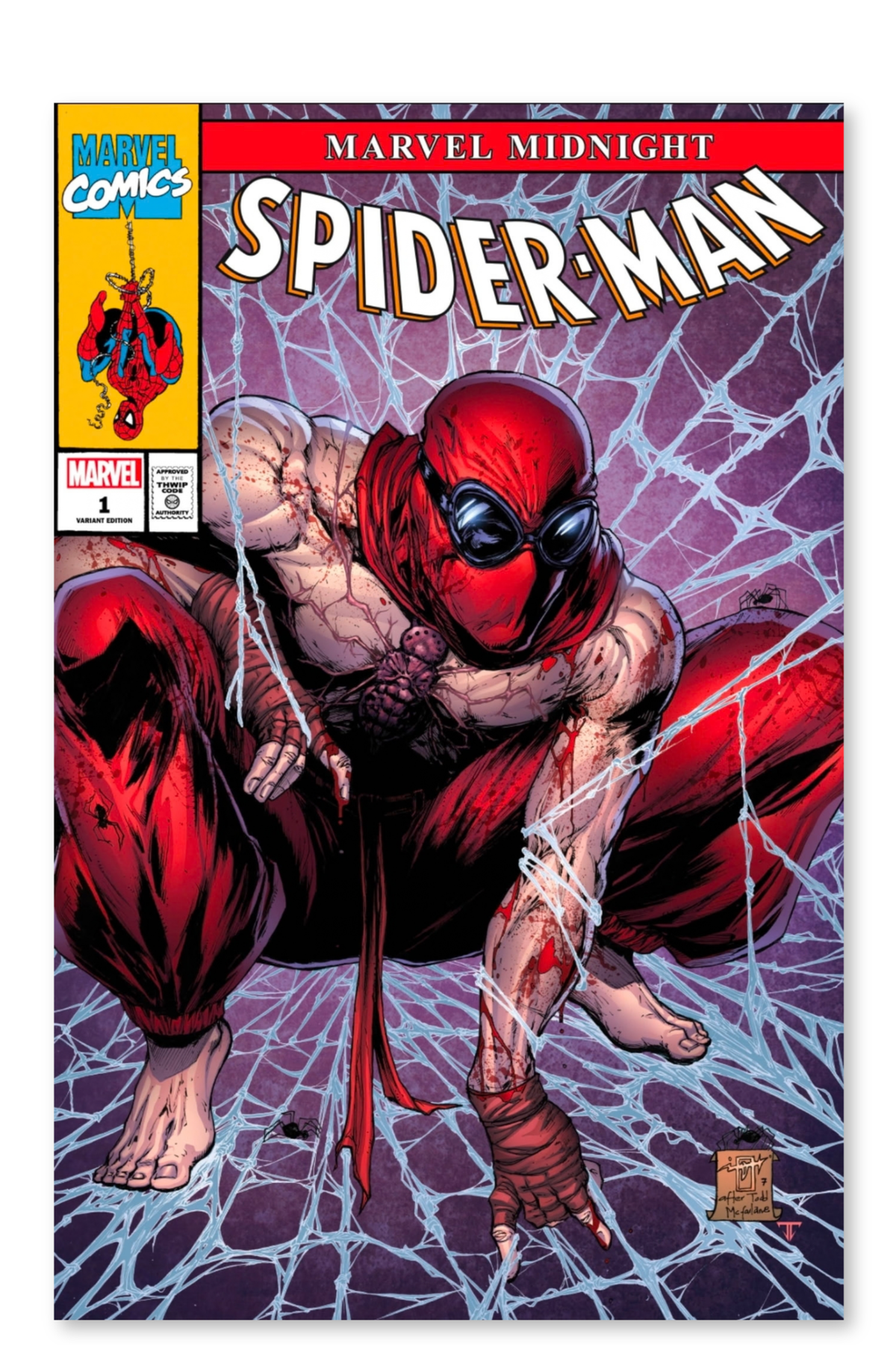 2026 NYCC MIDNIGHT SPIDERMAN - JONATHAN URIBE TRADE DRESS EXCLUSIVE LTD 3000