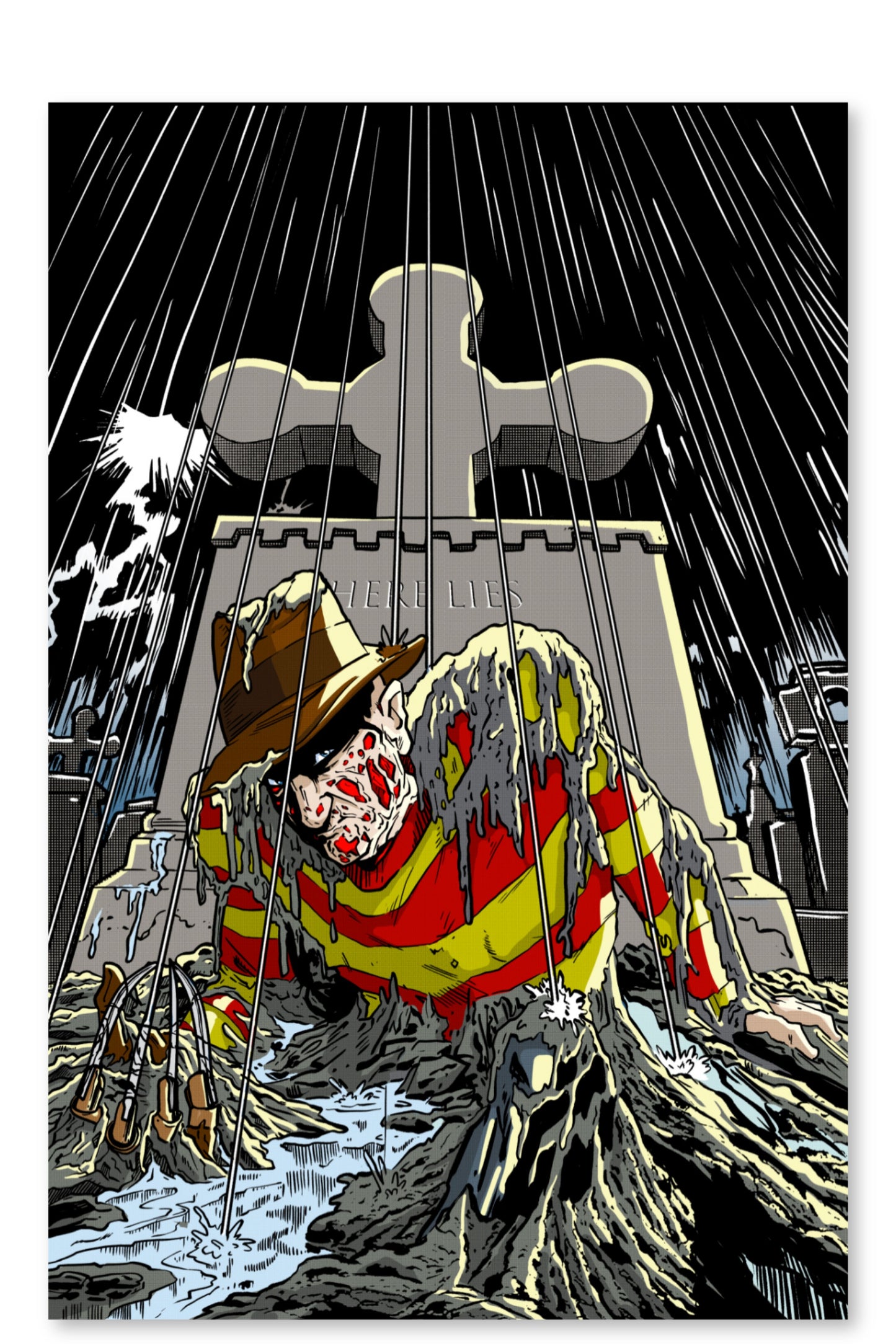 2025 NYCC BIRTH OF A SLASHER 'FREDDY' VIRGIN FOIL MATTHEW WAITE - LTD 60