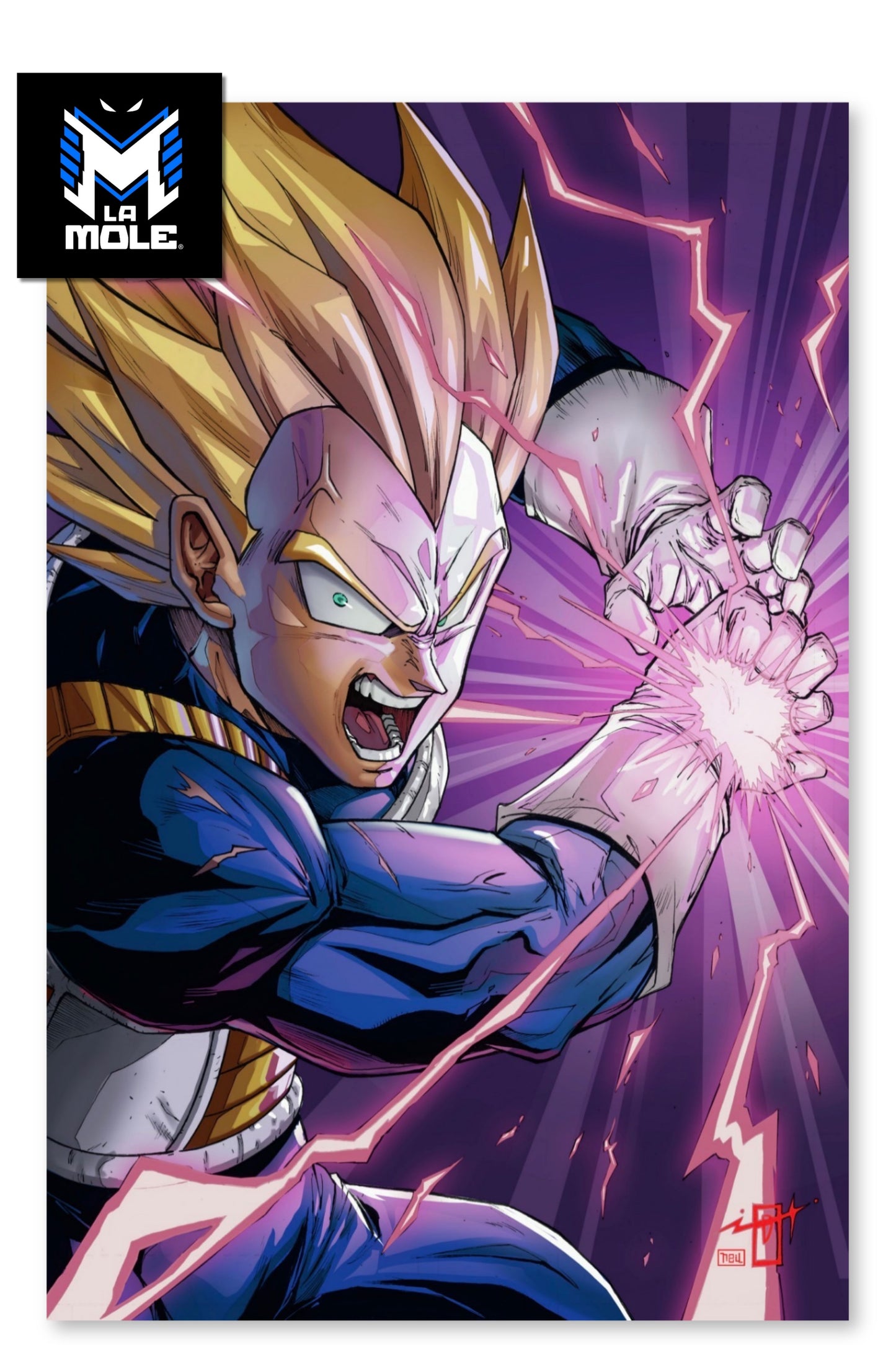2026 LA MOLE TRIBUTE: AKIRA TORIYAMA DRAGON BALL Z - COVER B EMBOSSED SPOT FOIL JONATHAN URIBE (LTD 100)