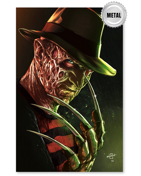 BALTIMORE COMIC-CON 2025 FREDDY KRUEGER METAL JONATHAN URIBE LTD 10