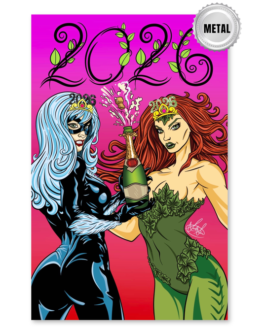 BLACK CAT x POISON IVY NEW YEAR'S 2026 EXCLUSIVE METAL SCOTT STRAKA LTD 10