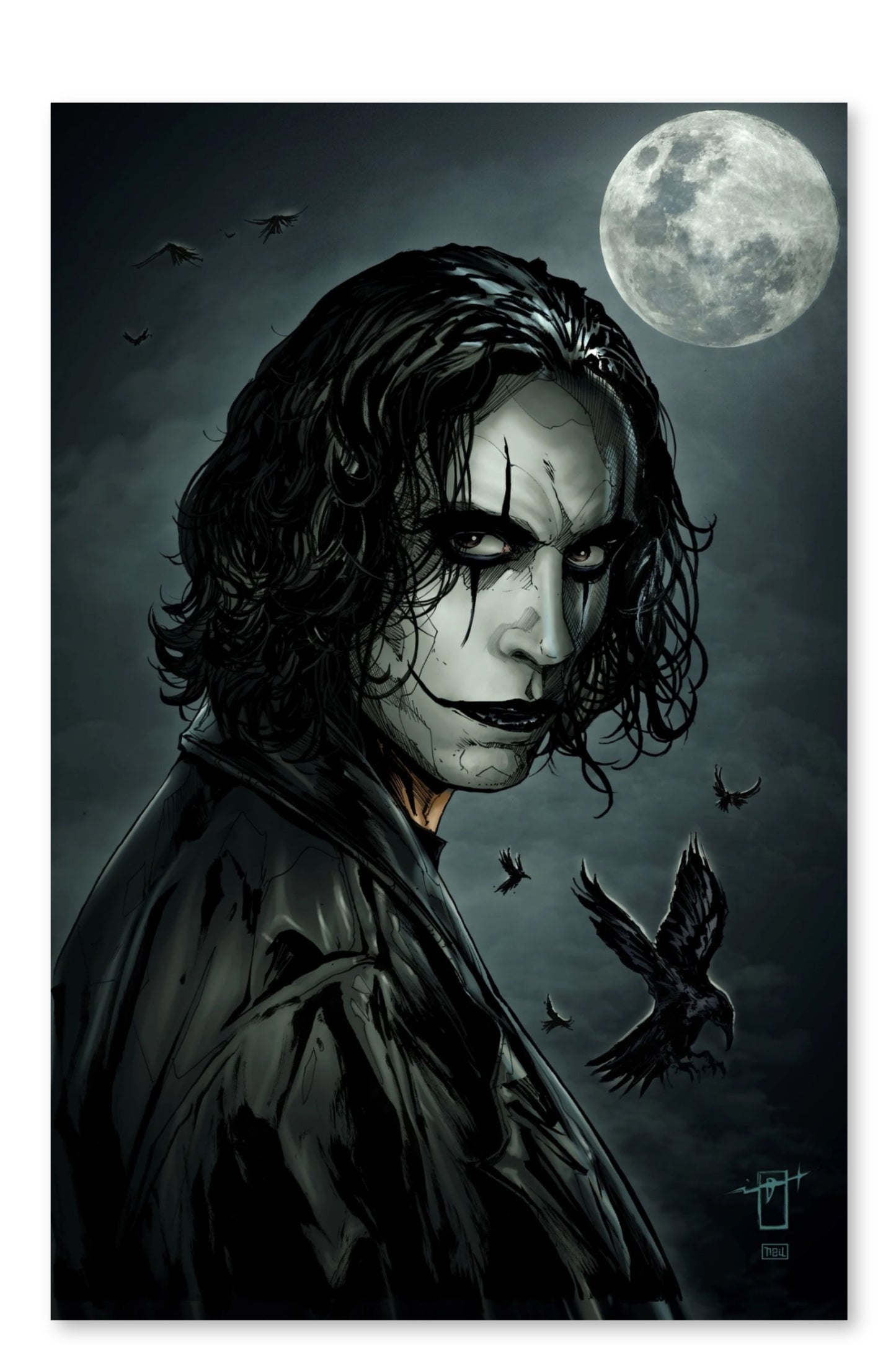 THE CROW (FULL COLOR VARIANT) | 2026 LAS VEGAS CON & FANEXPO PHILLY EXCLUSIVE | COVER BY JONATHAN URIBE