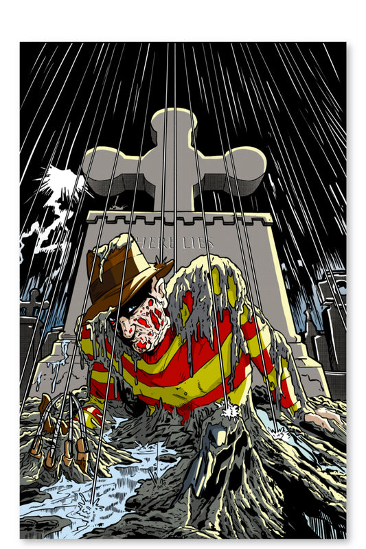 2025 NYCC BIRTH OF A SLASHER 'FREDDY' VIRGIN FOIL MATTHEW WAITE - LTD 60