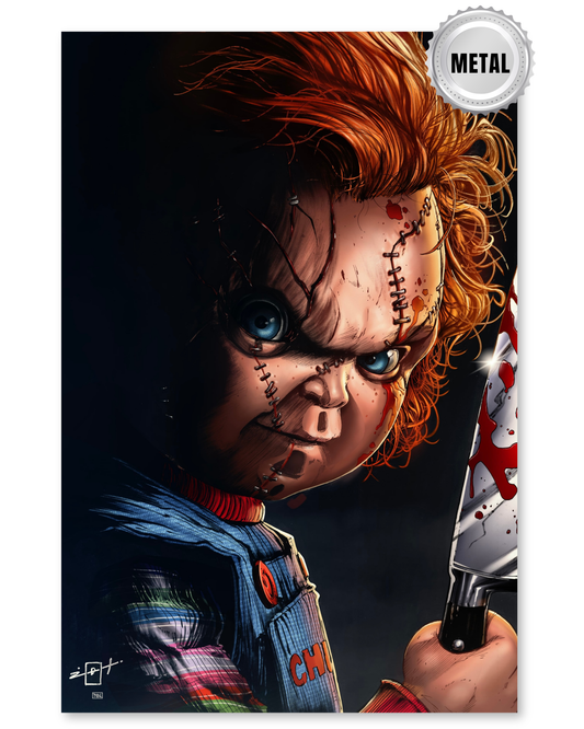 BALTIMORE COMIC-CON 2025 CHUCKY METAL JONATHAN URIBE LTD 10