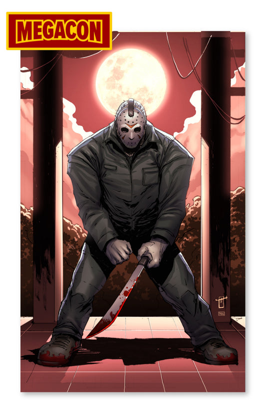 ABSOULTE JASON - EMBOSSED VARNISH (COLOR VARIANT) | 2026 MEGACON EXCLUSIVE | COVER BY JONATHAN URIBE (LTD 90)