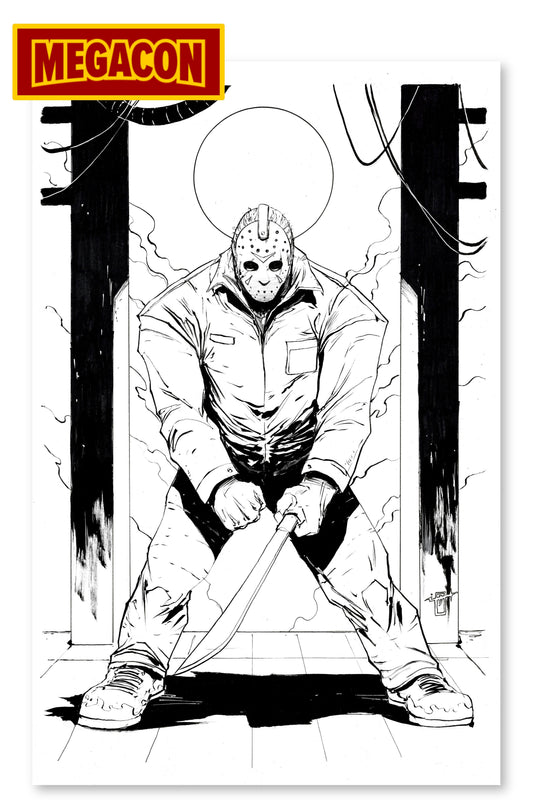 ABSOULTE JASON - EMBOSSED VARNISH (NOIR VARIANT) | 2026 MEGACON EXCLUSIVE | COVER BY JONATHAN URIBE (LTD 90)