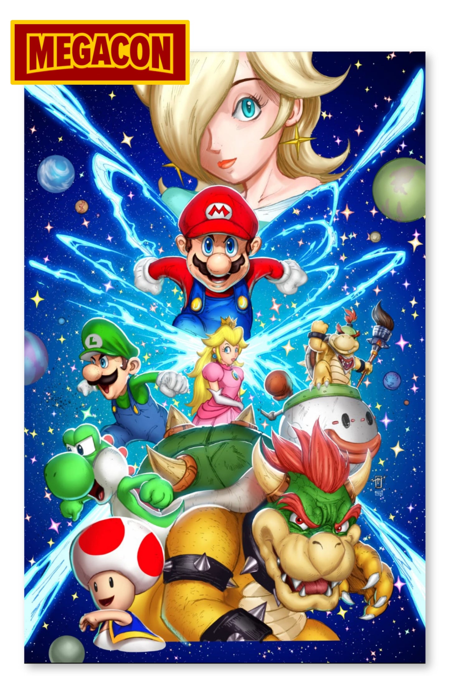 SUPER MARIO GALAXY | 2026 MEGACON EXCLUSIVE | COVER BY JONATHAN URIBE