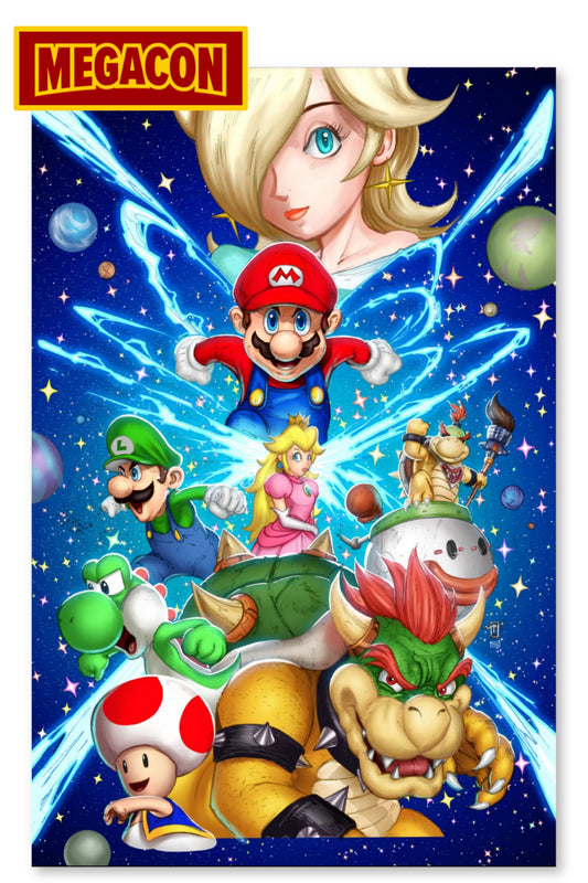 SUPER MARIO GALAXY | 2026 MEGACON EXCLUSIVE | COVER BY JONATHAN URIBE
