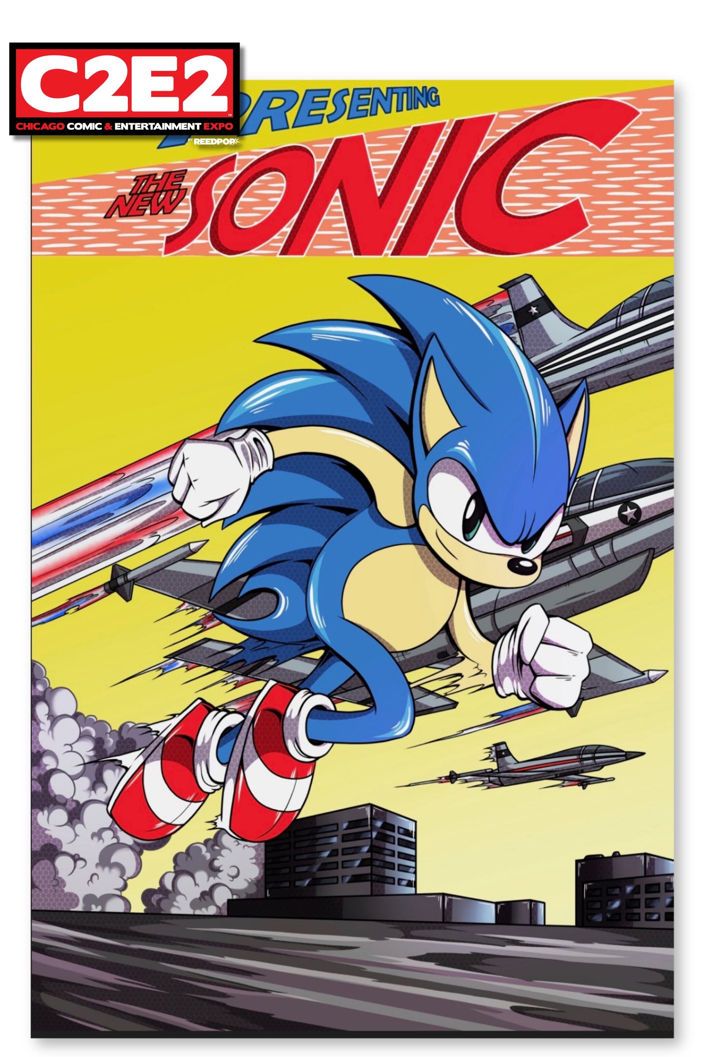 SONIC "FLASH #1" HOMAGE | 2026 C2E2 EXCLUSIVE | COVER BY JESSICA SHORT