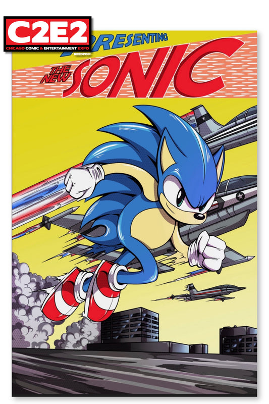 SONIC "FLASH #1" HOMAGE | 2026 C2E2 EXCLUSIVE | COVER BY JESSICA SHORT