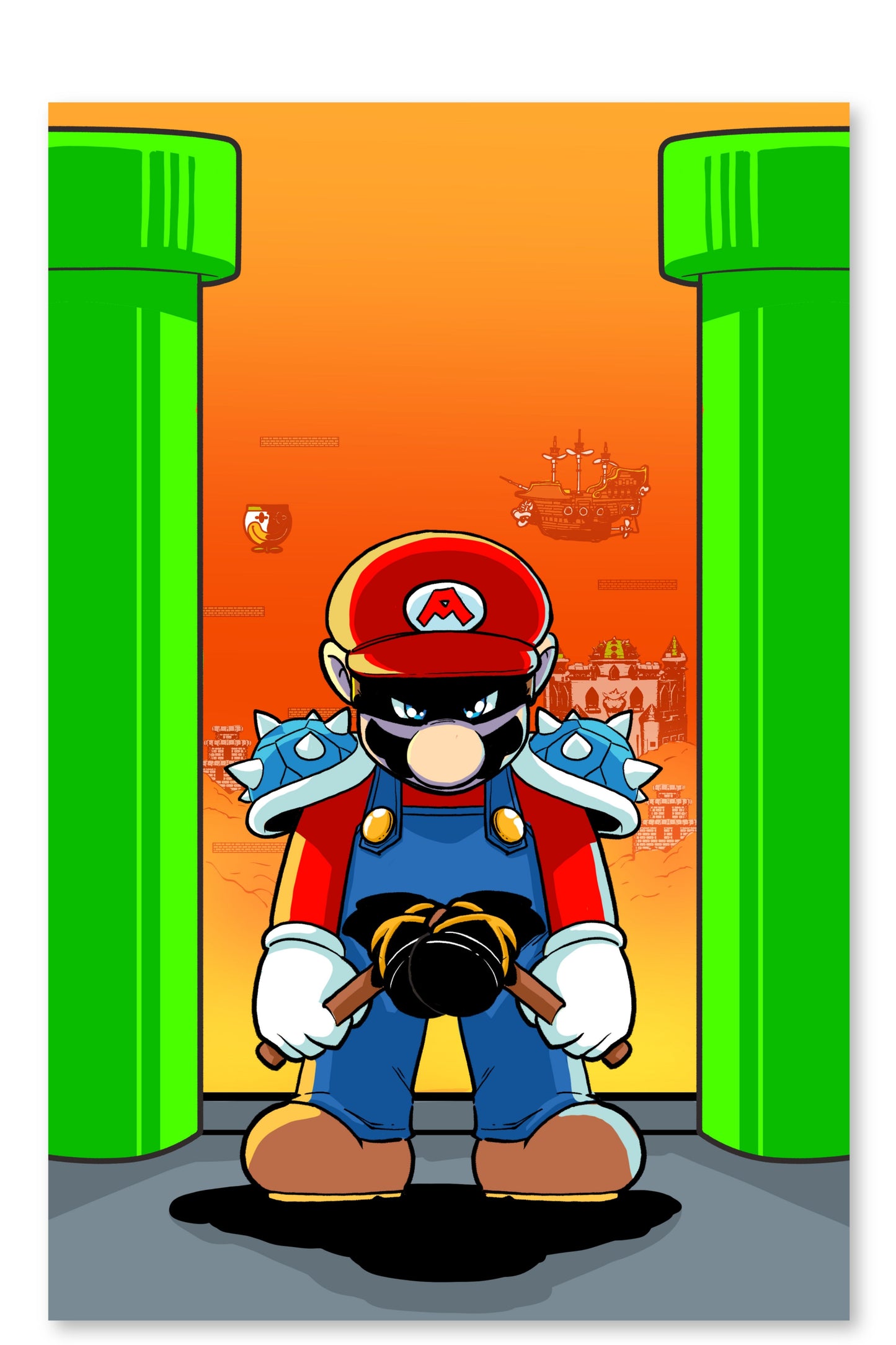 ABSOLUTE MARIO EXCLUSIVE VARIANT COVER BY MATTHEW WAITE