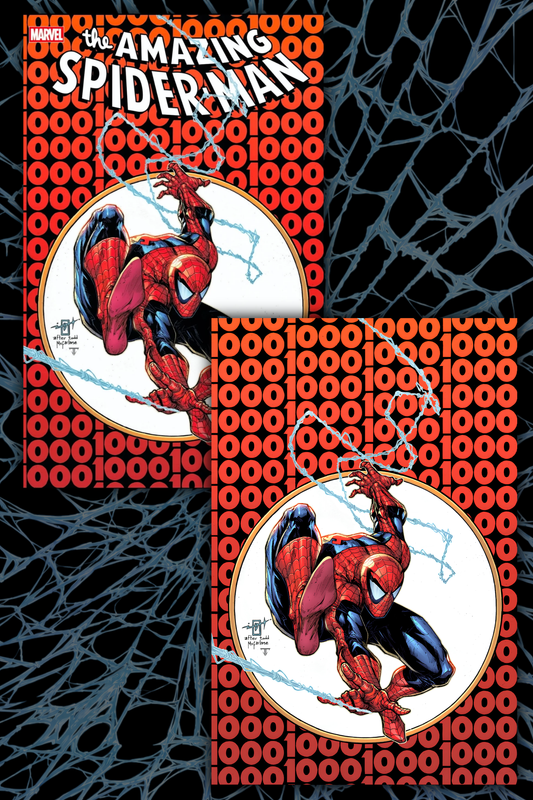 Amazing Spider-Man #1000 Jonathan Uribe SET OF TWO Trade and Virgin Variants