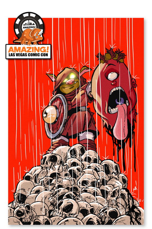 D'ORC #4 - RED VIRGIN FOIL VARIANT | AMAZING CON 2026 | EXCLUSIVE COVER BY MATTHEW WAITE (5/27/2026)
