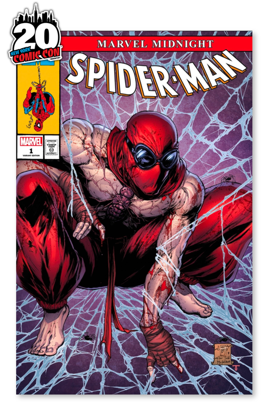 2026 NYCC MIDNIGHT SPIDERMAN - JONATHAN URIBE TRADE DRESS EXCLUSIVE LTD 3000