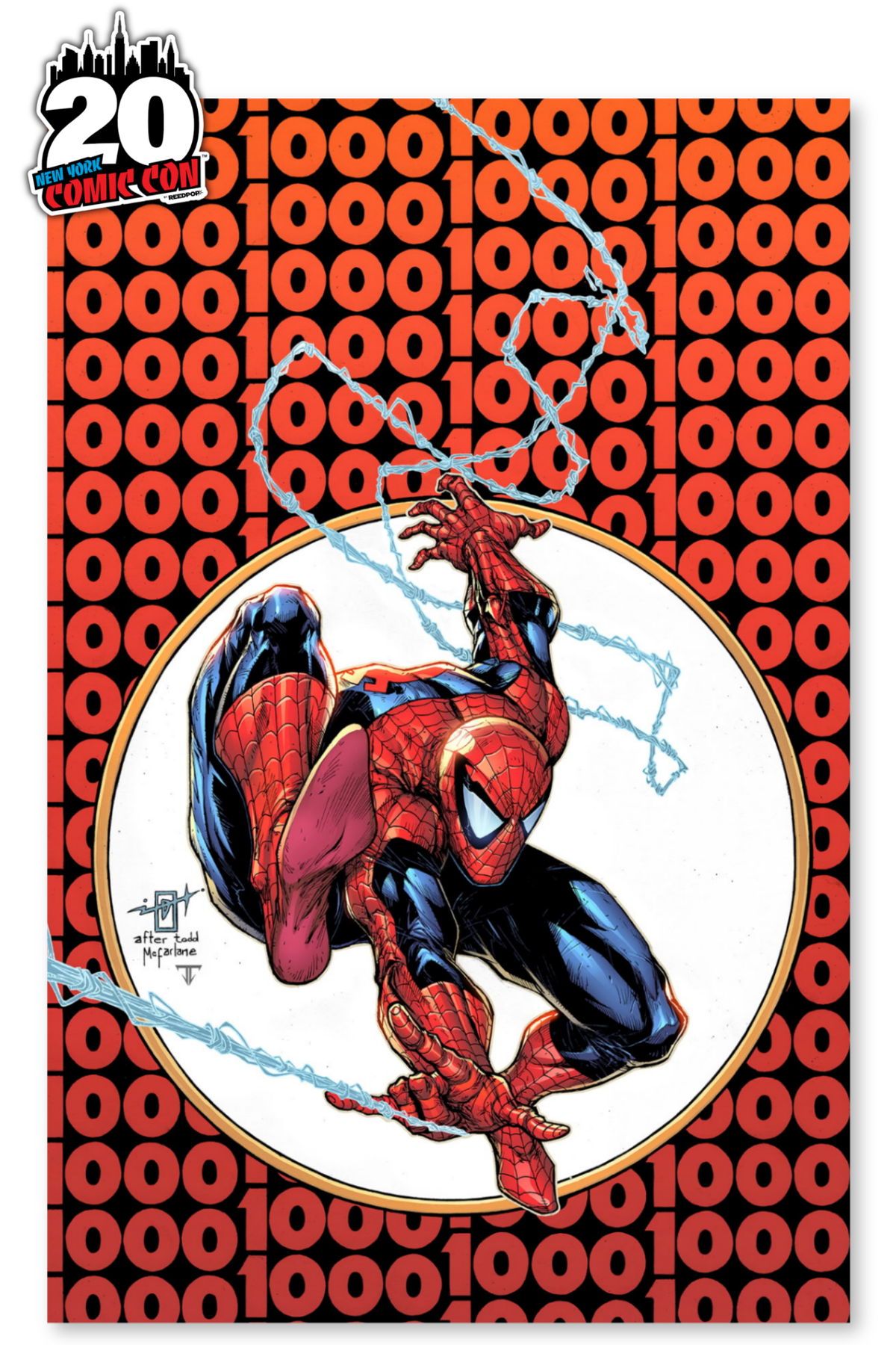 2026 NYCC AMAZING SPIDER-MAN #1000 JONATHAN URIBE VIRGIN LTD 1000