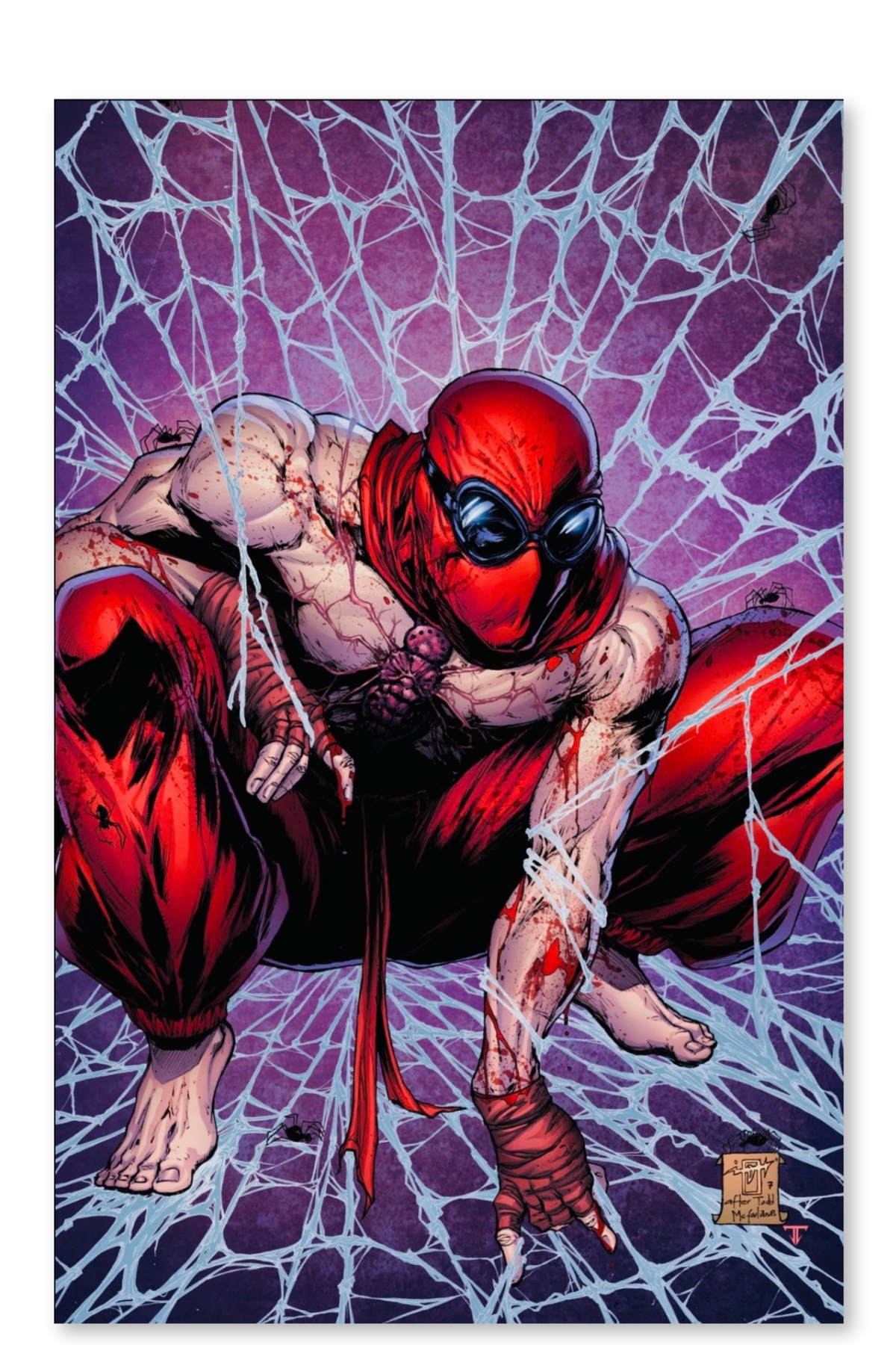 2026 NYCC MIDNIGHT SPIDERMAN - JONATHAN URIBE VIRGIN EXCLUSIVE LTD 1000