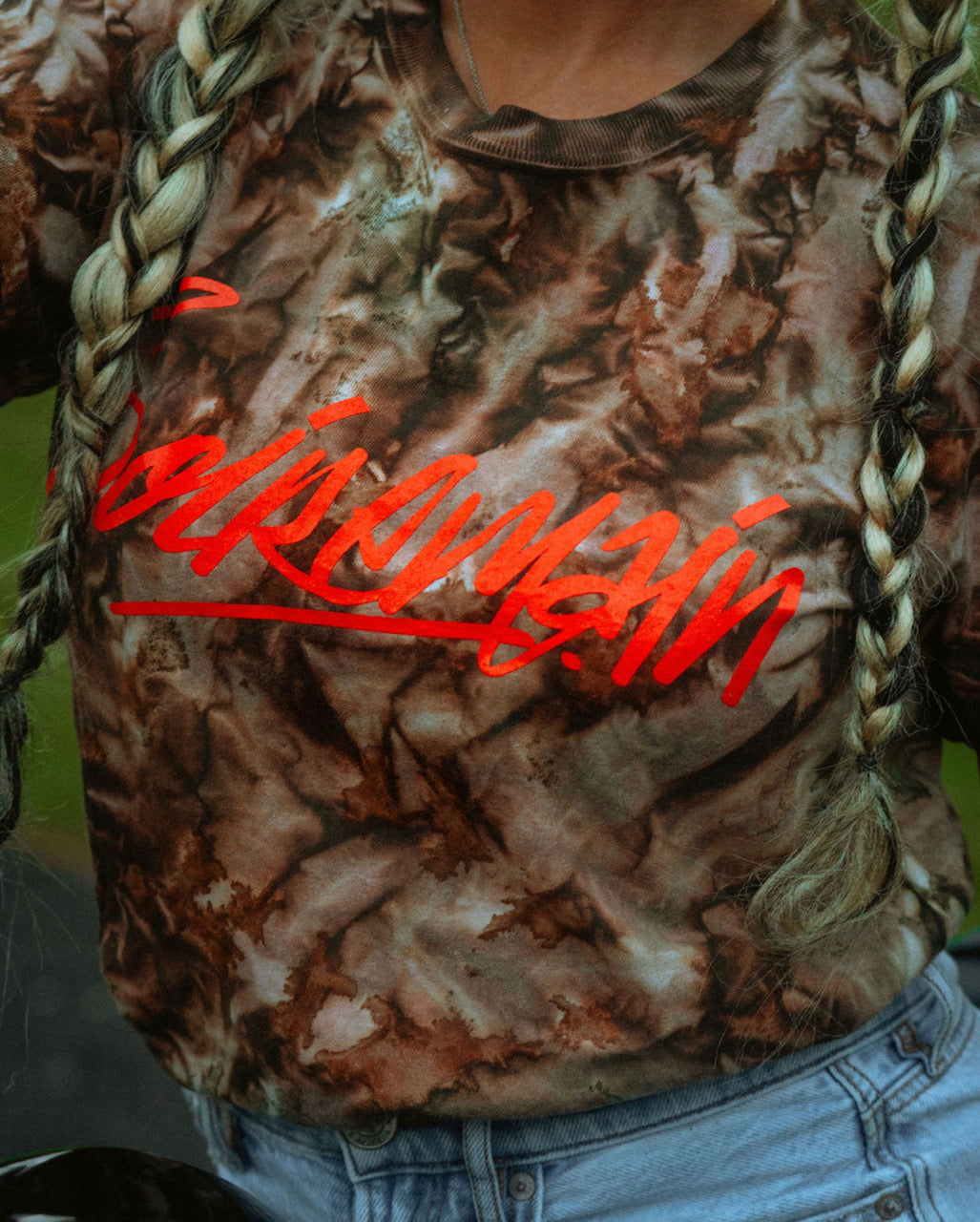 Camo Glam Monogrammed Tie Dye Shirt - 2020