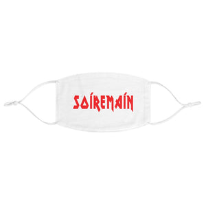 SOÍREMAÍN - RED LOGO FACE MASK